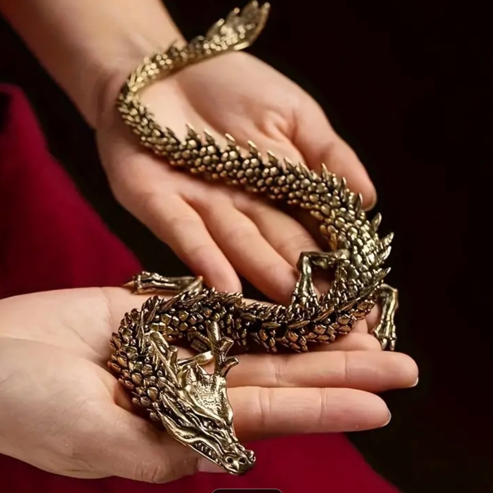 Brass dragon - Picture 2 of 7